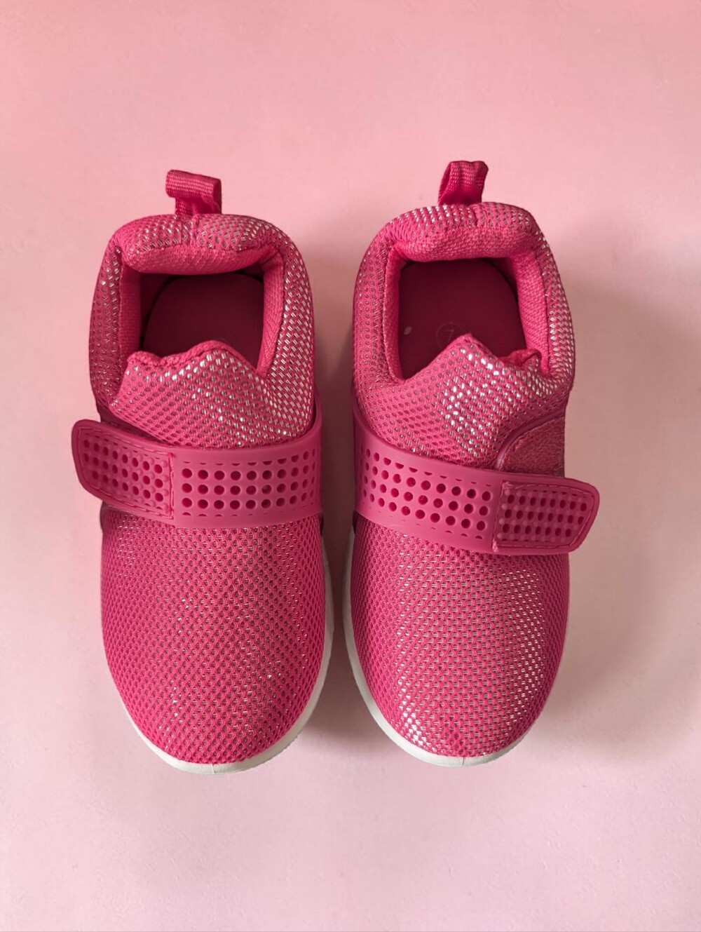 Pro Player Pink Sparkle Toddler Sneakers – Size 7